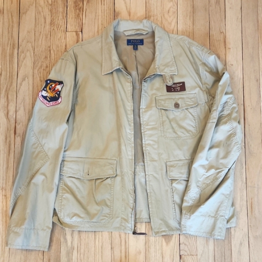Polo Bomber Flight Jacket